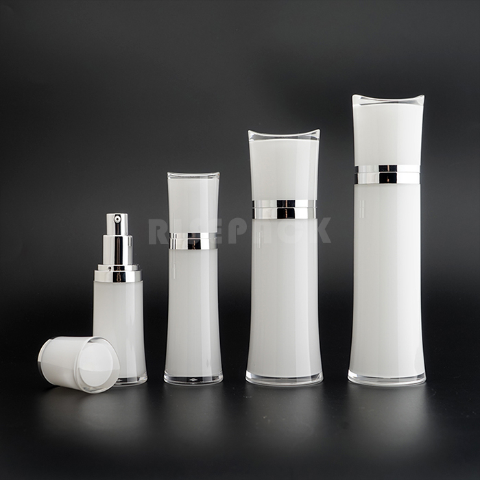 Classic Acrylic Cream Jar and Lotion Bottle