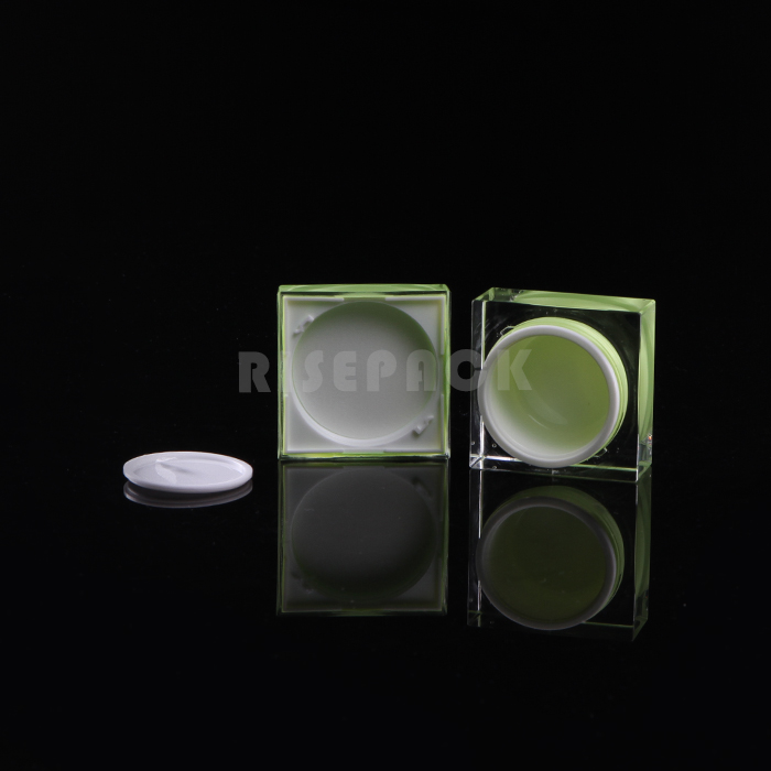 Square Acrylic jar