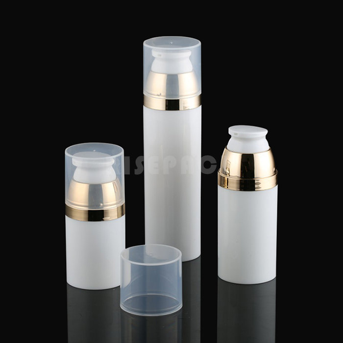 Round PP Airless lotion bottle