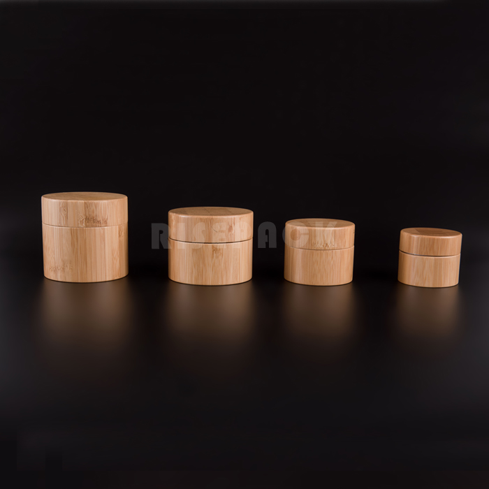 Bamboo Cream Jar Eco-friendly