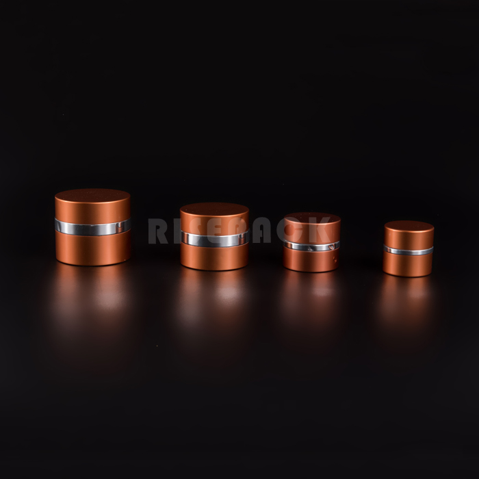 Surface aluminum cosmetic cream Jar