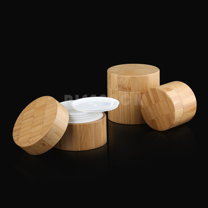 Bamboo Cream Jar Eco-friendly