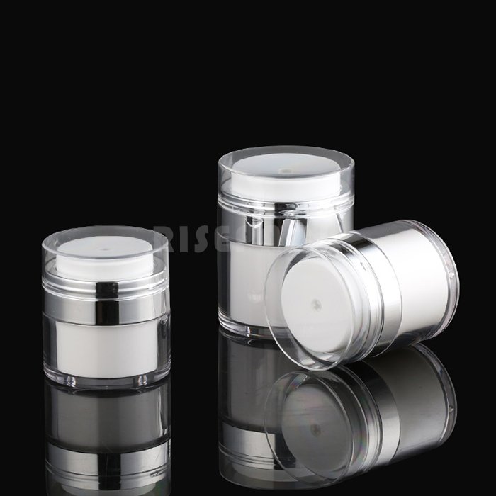 Circular Acrylic Cream jar