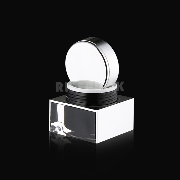 Circular Acrylic jar