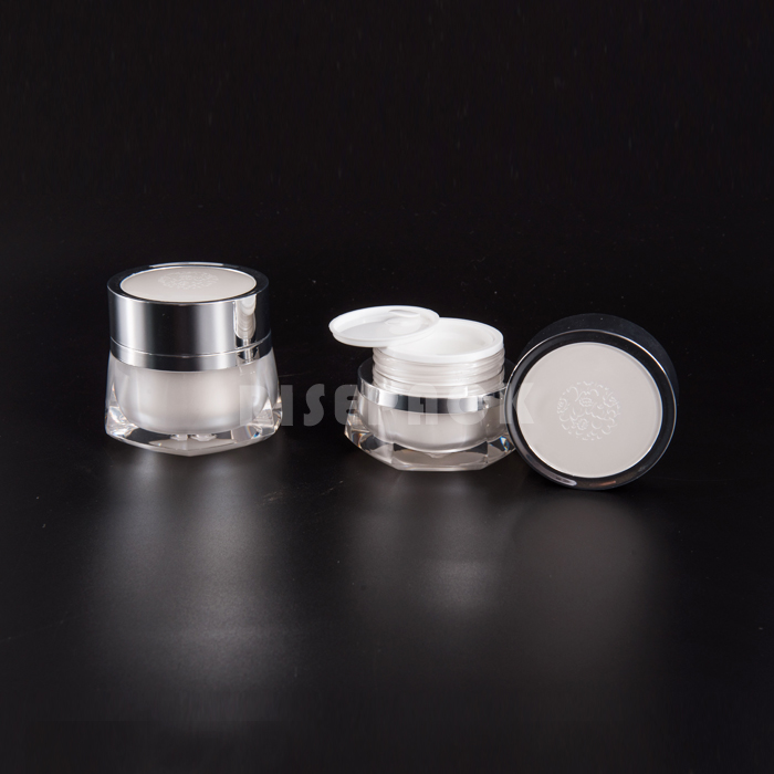 Circular Acrylic jar