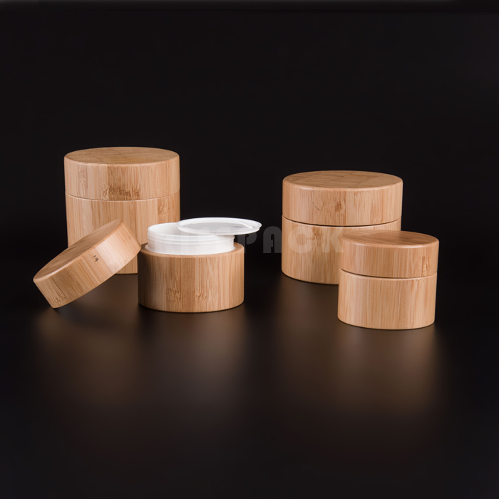 Bamboo Cream Jar Eco-friendly