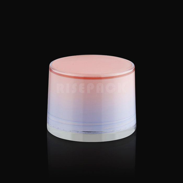 Circular Acrylic jar