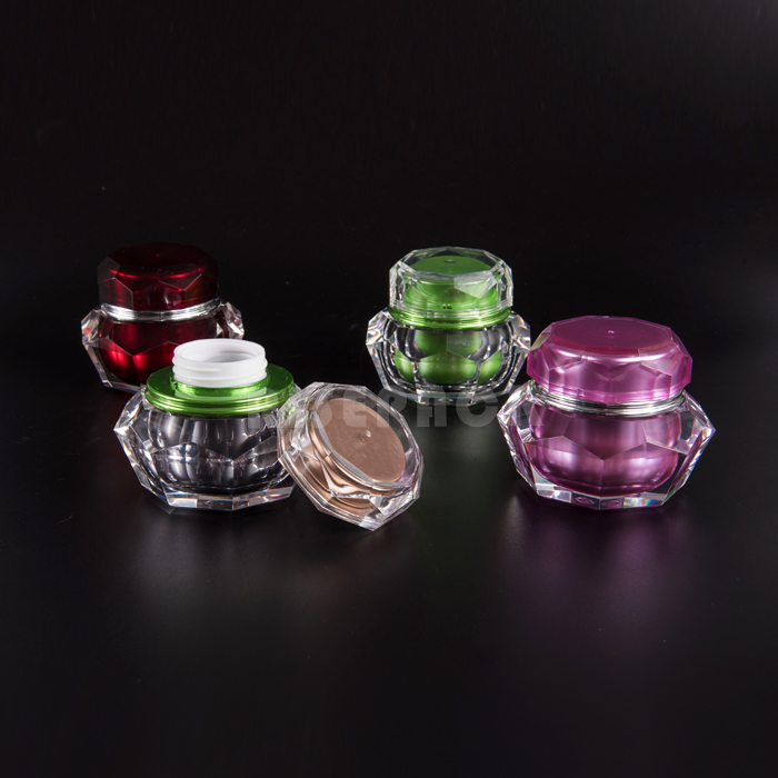 Square Acrylic jar