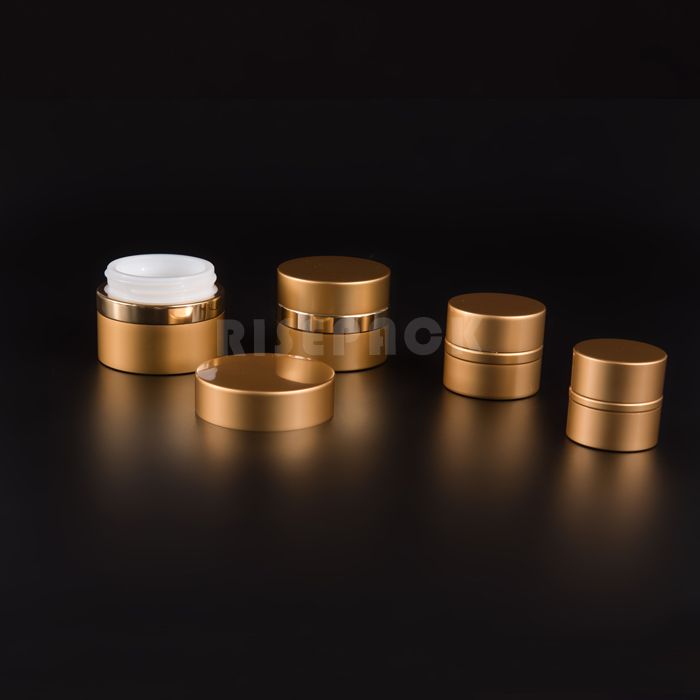 Surface aluminum cosmetic cream Jar
