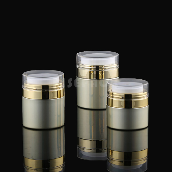 Circular Acrylic Cream jar