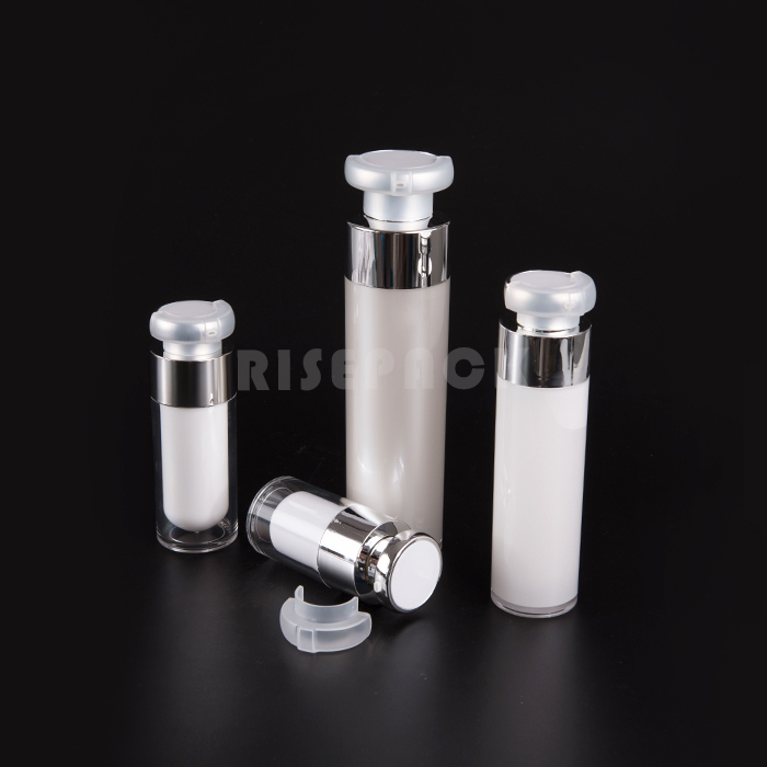 Circular Acrylic Lotion bottle