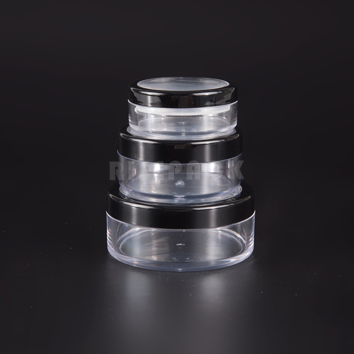 Circular Loose powder containers