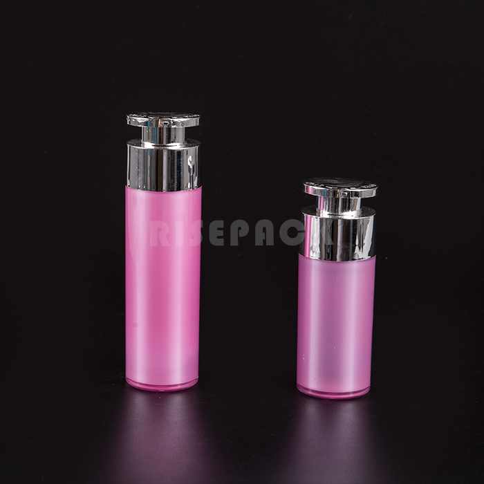 Circular Acrylic Airless Lotion bottle