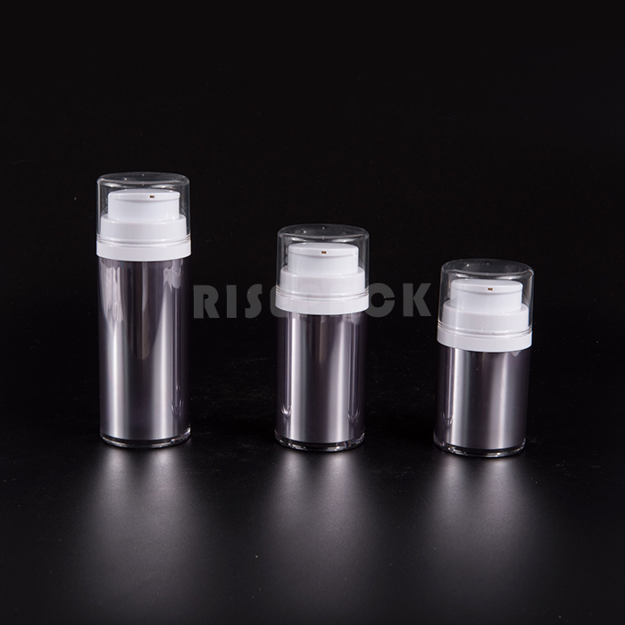 Circular Acrylic Airless Lotion bottle