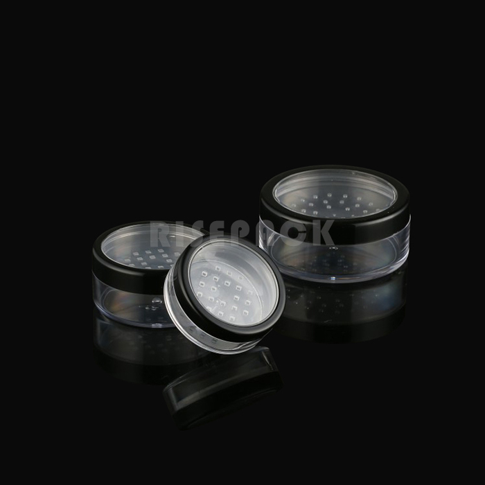 Circular Loose powder containers