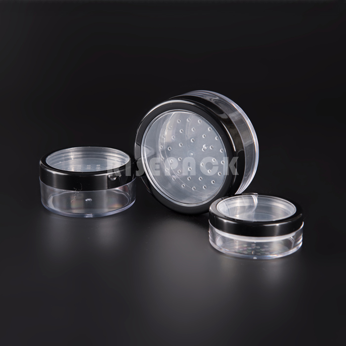 Circular Loose powder containers