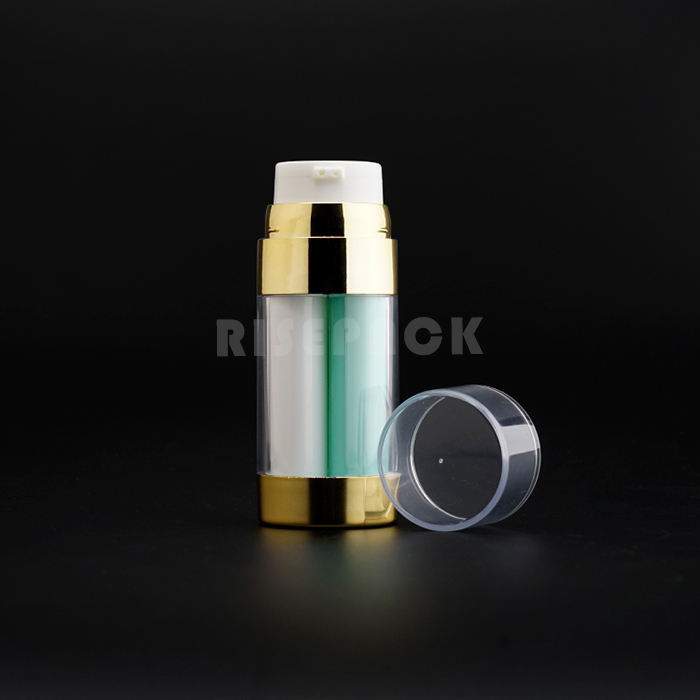 Double Tubes Airless Lotion Bottle