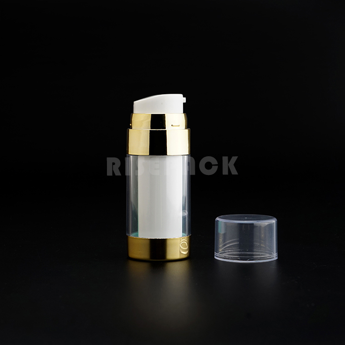 Double Tubes Airless Lotion Bottle