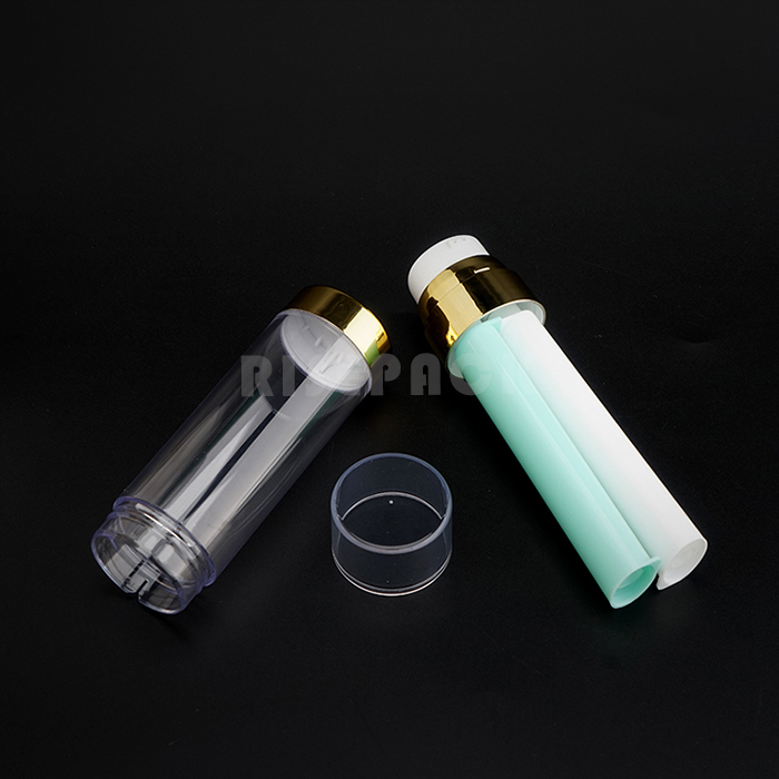 Double Tubes Airless Lotion Bottle