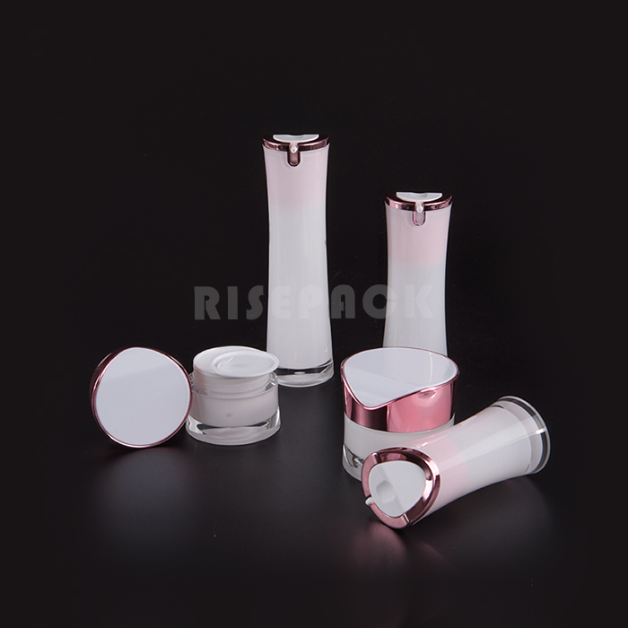 Round Acrylic Jar and Airless Lotion bottle