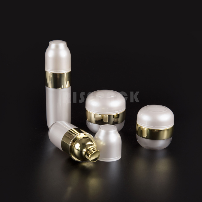Acrylic Jar and Lotion Bottle Set