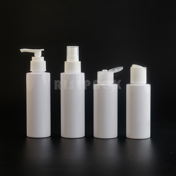 PET Set Spray and Lotion Bottle Flip and Disc Cap