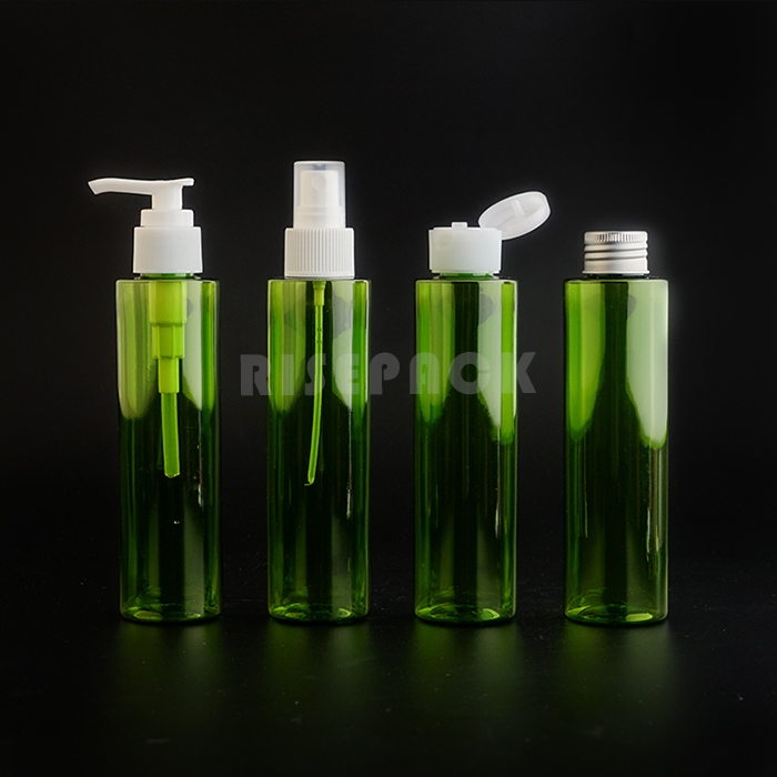 PET Set Spray and Lotion Bottle Flip and Disc Cap