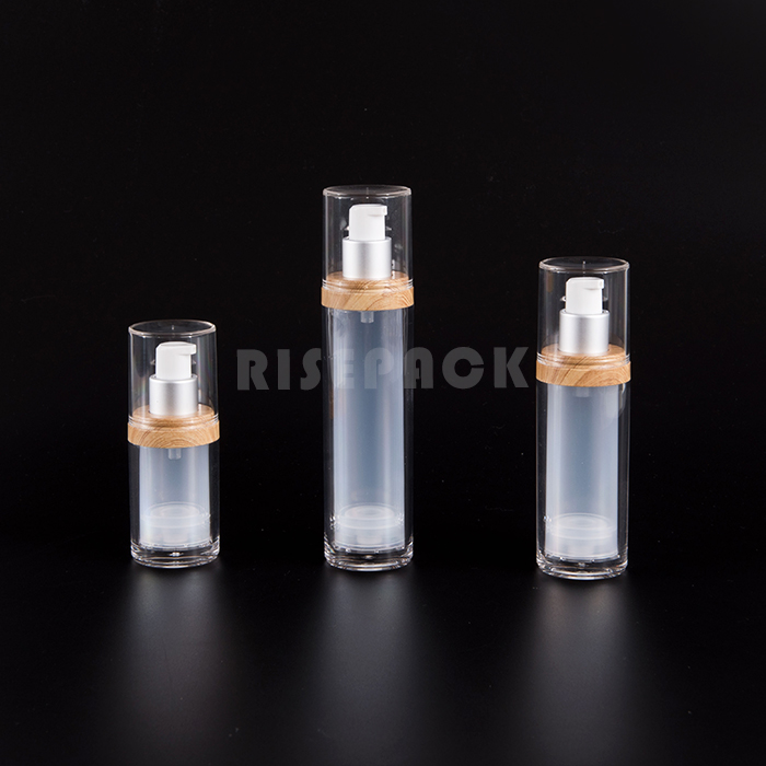Circular Airless Lotion bottle
