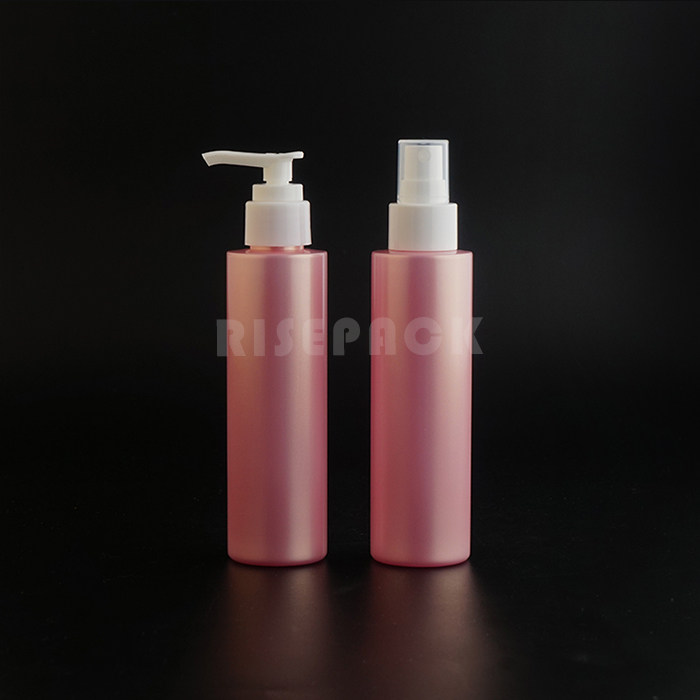 PET Set Spray and Lotion Bottle Flip and Disc Cap
