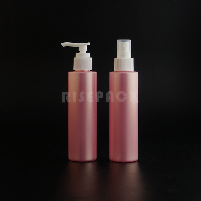 PET Set Spray and Lotion Bottle Flip and Disc Cap