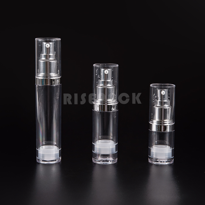 Circular PETG lotion bottle