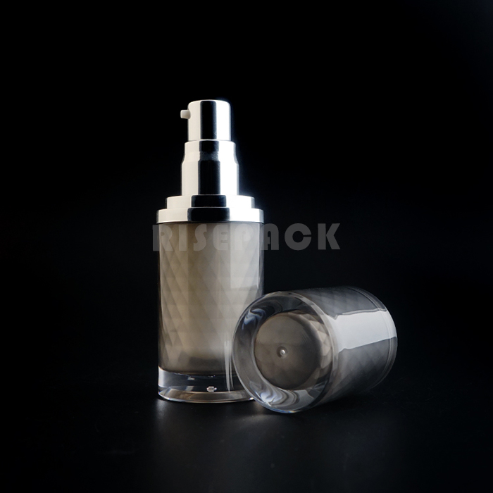 Plastic acrylic cosmetic packaging set