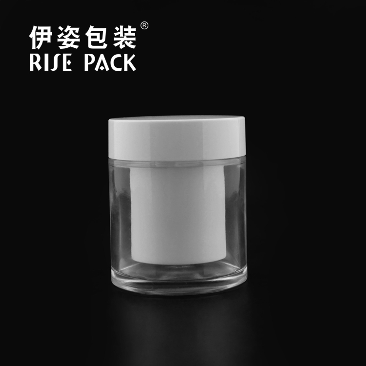 Glass Cream Jar