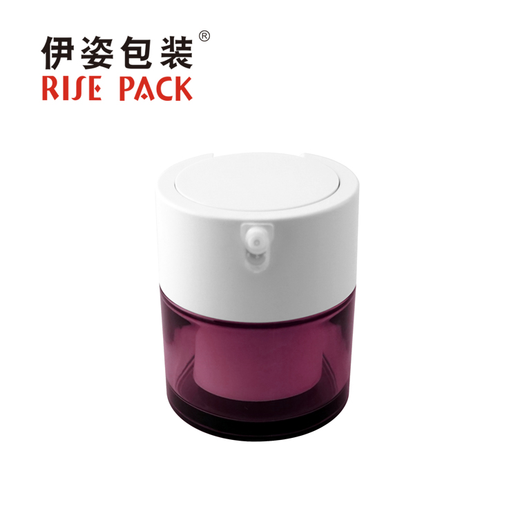 Glass Airless Cream Jar