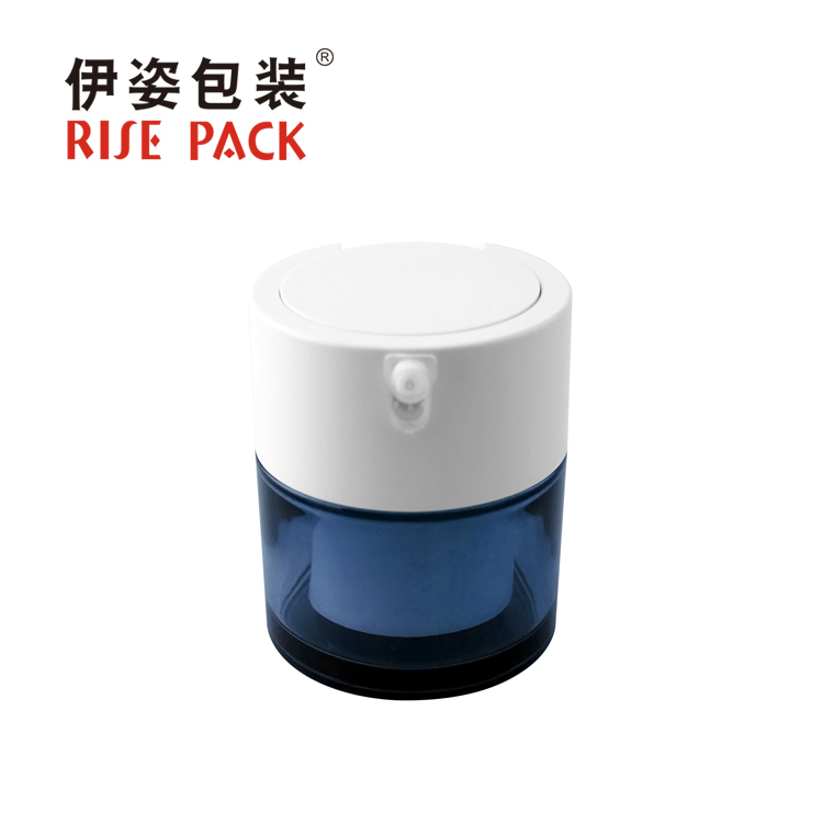Glass Airless Cream Jar