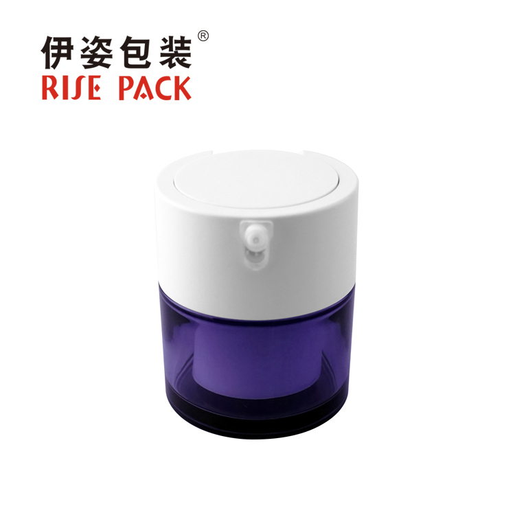 Glass Airless Cream Jar