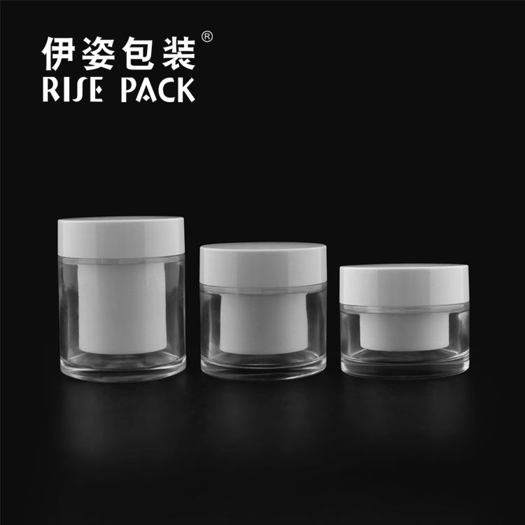 Glass Cream Jar