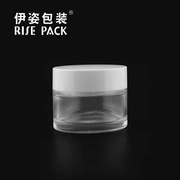 Glass Cream Jar