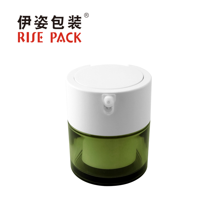 Glass Airless Cream Jar