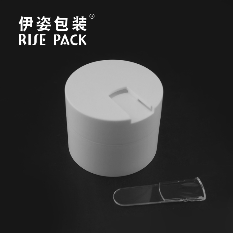 PP Cream Jar with Spoon