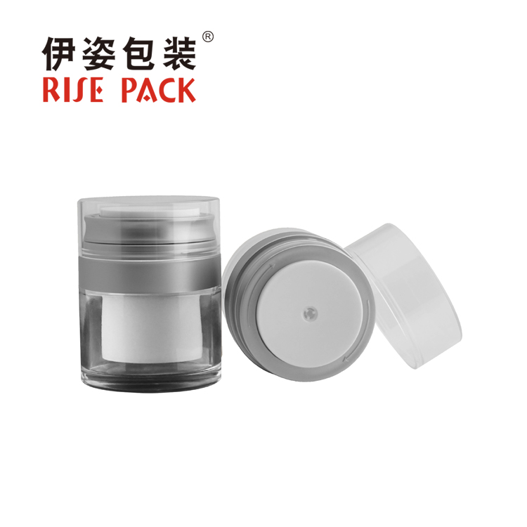 Glass Airless Cream Jar