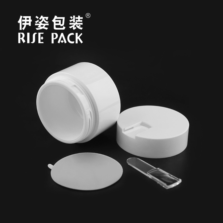 PP Cream Jar with Spoon
