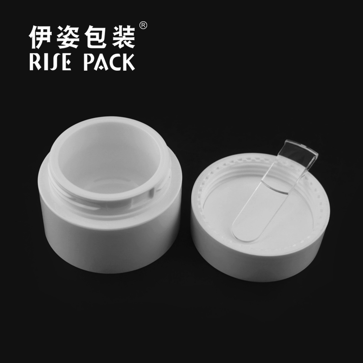 PP Cream Jar with Spoon