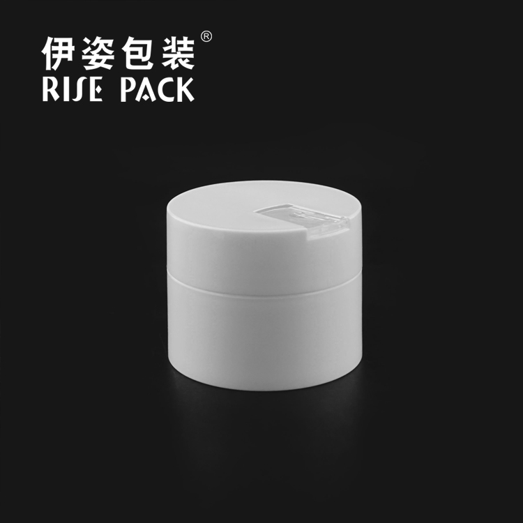PP Cream Jar with Spoon
