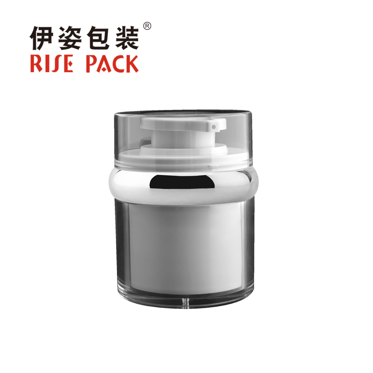 Glass Airless Cream Jar