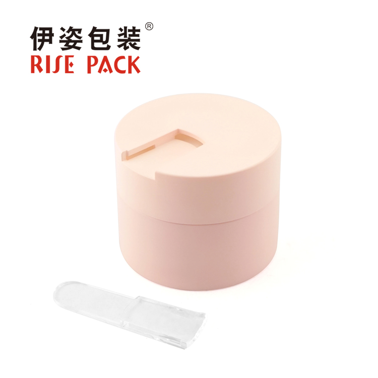 PP Cream Jar with Spoon