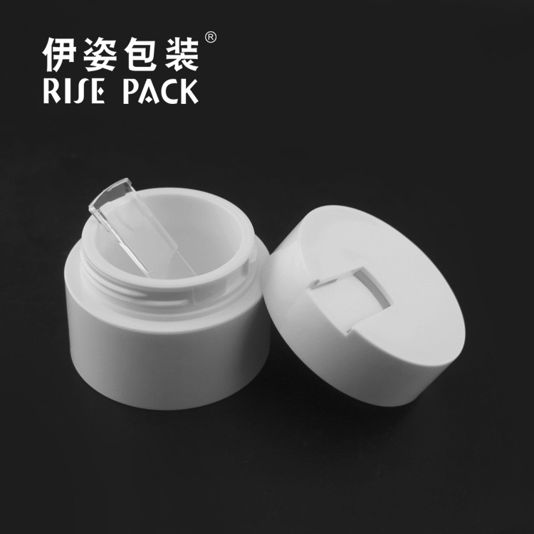 PP Cream Jar with Spoon