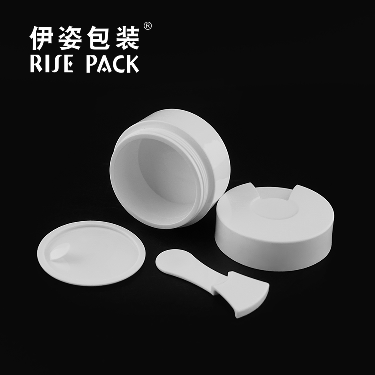 PP Cream Jar with Spoon