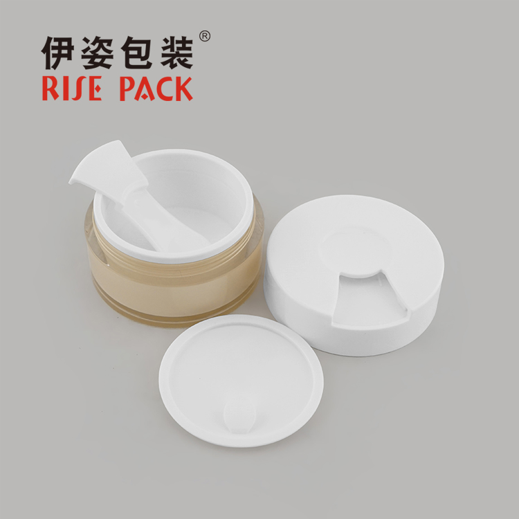 Cream Jar with Spoon