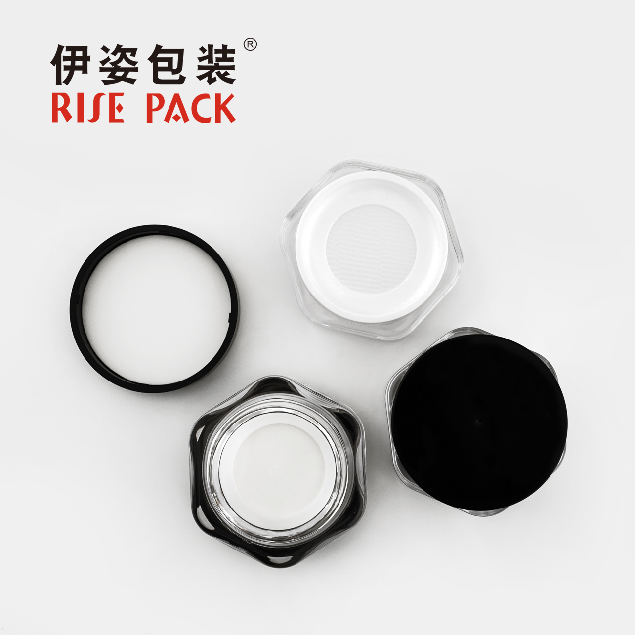 8g Hexagonal Loose Powder Jar